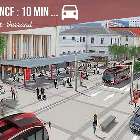 아파트 *le Claussat* Paisible - Rdc - Proche Centre Ville *